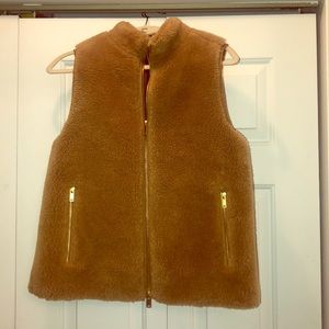 J crew teddy bear vest